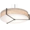 Afx Apex 33in. LED Pendant, Weathered Grey Finish, Jute Shade APP3044L5AJUDWG-JT - alternate 1